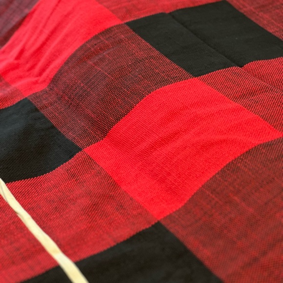 NWOT Pottery Barn Duvet & Euro Sham Red/Black - Picture 7 of 7